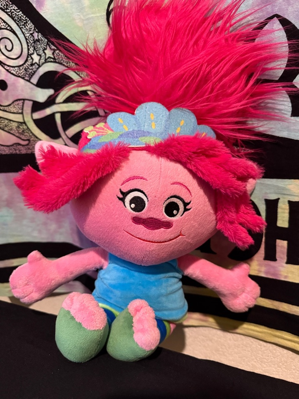 Troll Plush Toy - Pink Fantasy Character